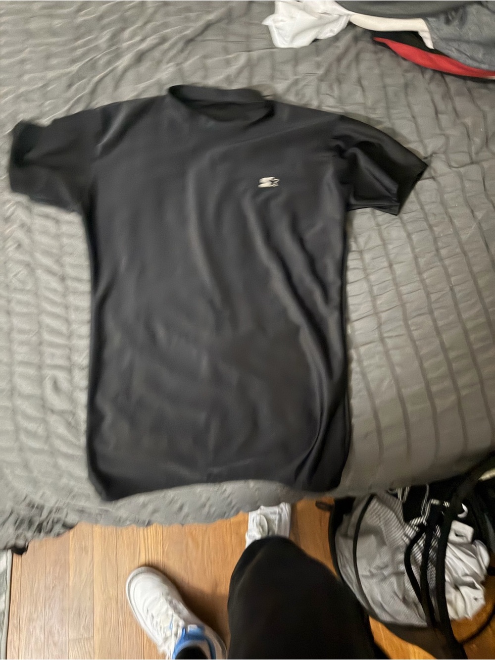 Men's Black Performance Tee